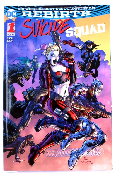 DC (Rebirth) Suicide Squad Comic Nr. 1: Variant-Cover-Edition A von Panini